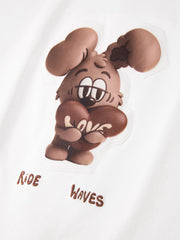 Men's Cotton 3D Cartoon Graphic T-Shirt