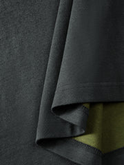 Men's Loose-Fit Contrast T-Shirt