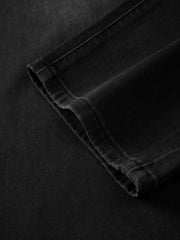 Men's Cotton-Blend Washed Tapered Jeans