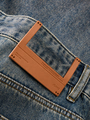Men's Vintage Washed Tapered Jeans