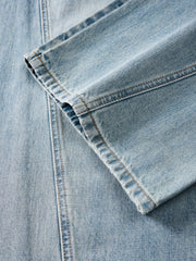 Men's Lightweight Washed Straight-Leg Jeans