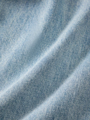 Men's Lightweight Washed Straight-Leg Jeans