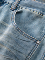Men's casual loose jeans