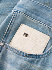 Men's casual loose jeans