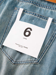 Men's casual loose jeans