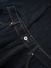 Men's Cotton-Blend Washed Tapered Jeans