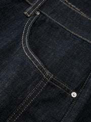 Men's Cotton-Blend Washed Tapered Jeans