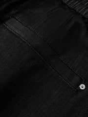 Men's Casual Mercerized Loose-Fit Jeans