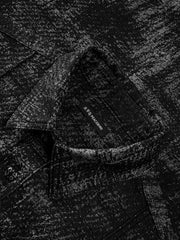 Men's Textured Jacquard Short-Sleeve Shirt