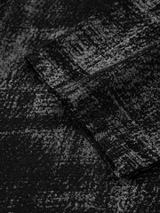 Men's Textured Jacquard Short-Sleeve Shirt