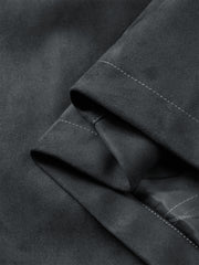 Men's Loose-Fit Faux Suede Jacket