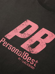 Men's Crewneck Letter-Print T-Shirt
