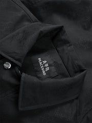 Men's Allover Jacquard Padded Jacket