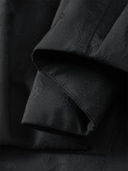 Men's Allover Jacquard Padded Jacket