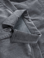 Men's Utility Flocked Jacket