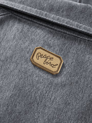 Men's Utility Flocked Jacket