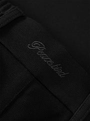 Men's Elastic-Waist Straight-Leg Dress Trousers