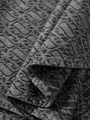 Men's Gradient Jacquard Long-Sleeve Shirt