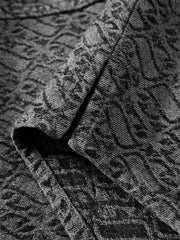 Men's Gradient Jacquard Long-Sleeve Shirt