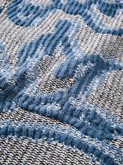 Men's Vintage Contrast-Pattern Pullover