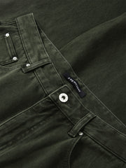 Men's Wide-Leg Colored Denim Pants
