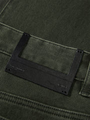 Men's Wide-Leg Colored Denim Pants
