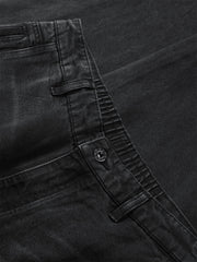 Men's Washed Lyocell Straight-Leg Jeans