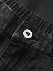 Men's Washed Lyocell Straight-Leg Jeans