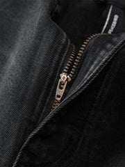 Men's Washed Lyocell Straight-Leg Jeans