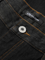 Men's Oversized Pleated Jeans