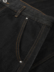 Men's Oversized Pleated Jeans