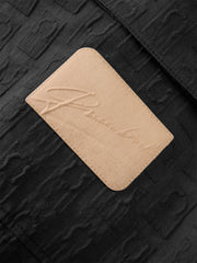 Men's Allover Textured Jacquard Shirt