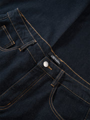 Men's Vintage Denim with Contrast Topstitching