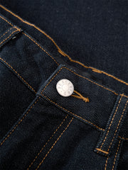 Men's Vintage Denim with Contrast Topstitching