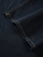 Men's Vintage Denim with Contrast Topstitching
