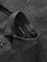 Men's Oil-Paint Gradient Textured Shirt