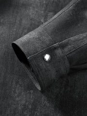 Men's Oil-Paint Gradient Textured Shirt