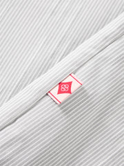 Men's Vertical-Stripe Textured Jacquard Shirt