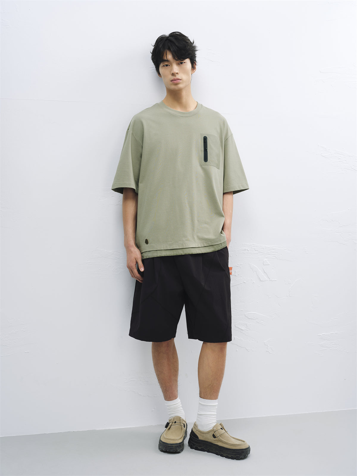 Men's Utility Pocket Oversized T-Shirt