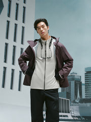 Men's Printed Hooded Jacket