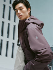 Men's Printed Hooded Jacket