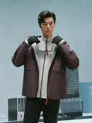 Men's Printed Hooded Jacket