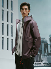 Men's Printed Hooded Jacket