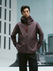 Men's Printed Hooded Jacket