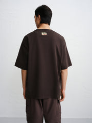 Men's Crewneck Letter-Print T-Shirt