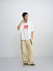 Men's Oversized Pleated Jeans