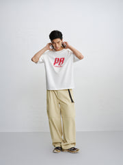Men's Oversized Pleated Jeans