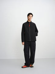 Men's Outdoor Stand-Collar Contrast-Zip Jacket