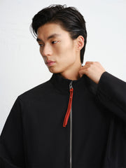 Men's Outdoor Stand-Collar Contrast-Zip Jacket