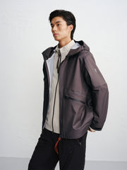 Men's Printed Hooded Jacket